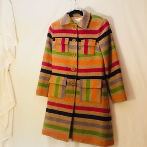 Striped Trina Turk Coat